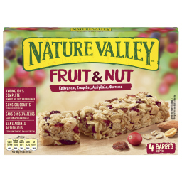 Μπάρες Δημητριακών Fruit & Nut Κράνμπερι 4x30g