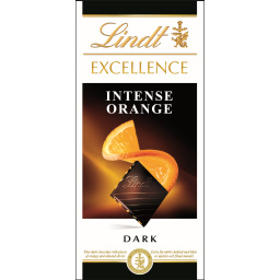 Μαύρη Σοκολάτα Excellence Πορτοκάλι 100gr
