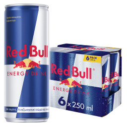 Ενεργειακό Ποτό Red Bull 6x250ml