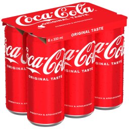 Αναψυκτικό Cola Κουτί 6x330ml