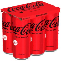 Αναψυκτικό Cola Zero Κουτί 6x330ml