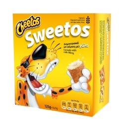 Σνακ Δημητριακών Sweetos Γάλα 5x25g