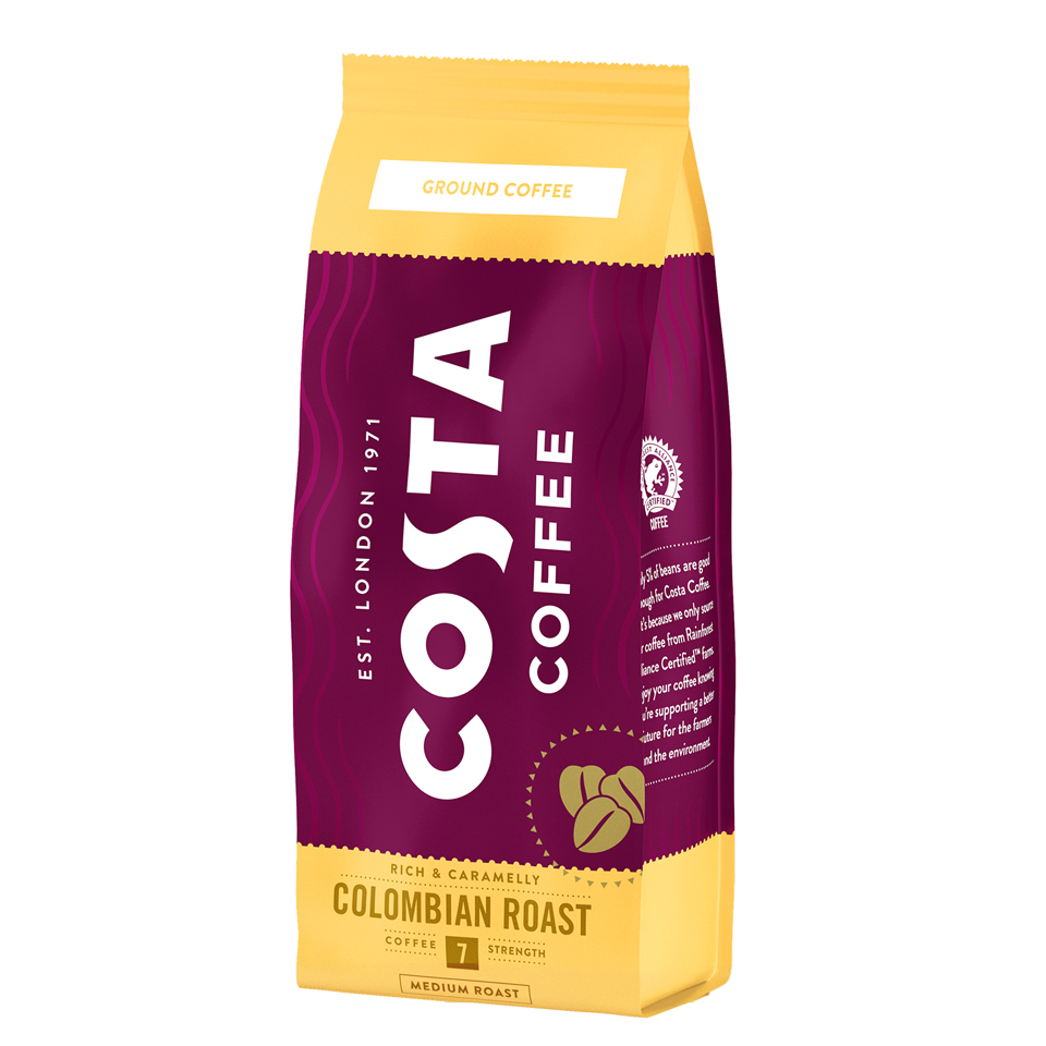 COSTA Καφές Espresso Αλεσμένος Colombian Roast 200gr