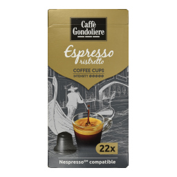 Κάψουλες Καφέ Espresso Ristretto 22x5.5g