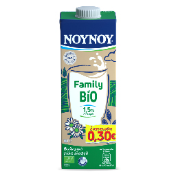 Αγελαδινό Γάλα Υψηλής Θερμικής Επεξεργασίας Bio Ελαφρύ 1lt Έκπτωση 0.30Ε
