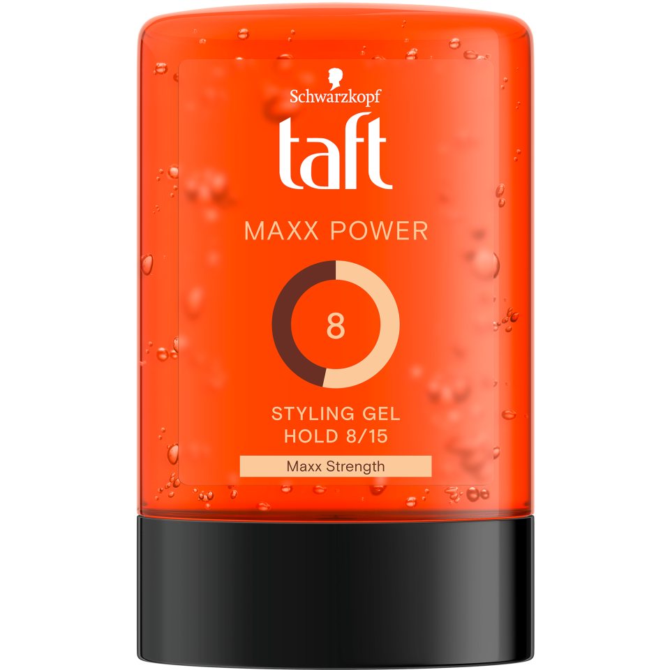 TAFT Gel Μαλλιών Maxx Power 8 300ml