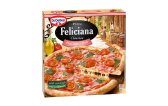 Πίτσα Feliciana Προσούτο Πέστο Κατεψυγμένη 360g