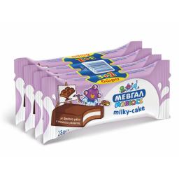 Milky Cake Με Φρέσκο Γάλα & Σοκολάτα Γάλακτος 4 X 28gr (3+1 Δώρο)