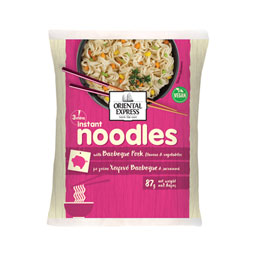 Noodles Χοιρινό Bbq Λαχανικά 87g