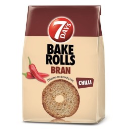 Παξιμαδάκια Bake Rolls Bran Chilli 160g