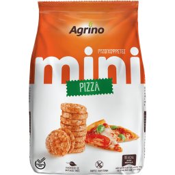 Ρυζογκοφρέτες Μίνι Pizza 50g
