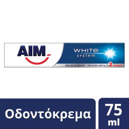 Οδοντόκρεμα White System 75ml