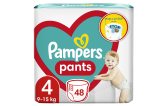 Πάνες Βρακάκι Μωρού Pants Νο4 9-15kg Maxi Pack 48 Τεμάχια