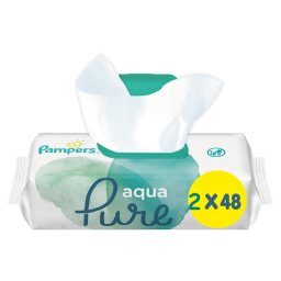 Μωρομάντηλα Aqua Pure 48 Τεμάχια 1+1 Δώρο
