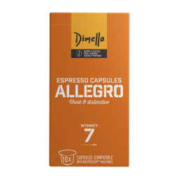 Κάψουλες Καφέ Espresso Allegro 54g Έκπτωση 0.70Ε