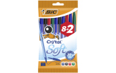 Στυλό Cristal Soft 1.2mm Διάφορα Χρώματα 8+2 Τεμάχια