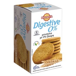 Μπισκότα Digestive 0% Ζάχαρη 220g
