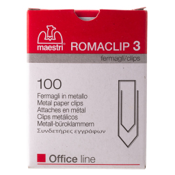 Συνδετήρες Romaclip 3 100 Τεμάχια