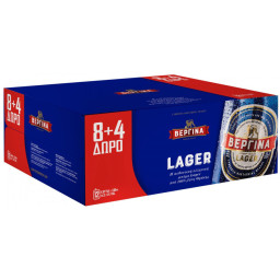 Μπύρα Lager Κουτί 12x330ml 8+4 Δώρο