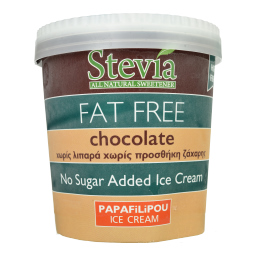 Παγωτό Στέβια Σοκολάτα Χωρίς Λιπαρά 450g