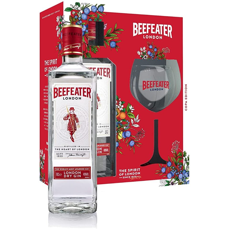 BEEFEATER Τζιν Beefeater London Dry Gin 700ml + Ποτήρι Δώρο