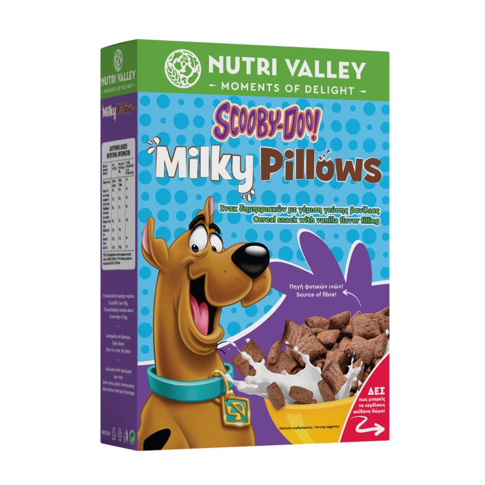 Δημητριακά Scooby Doo Milky Pillows 375g