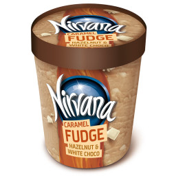 Παγωτό Caramel Fudge Hazelnut & White Choco 470 ml