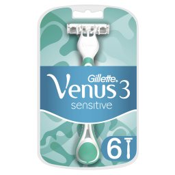 Ξυραφάκια Μίας Χρήσης Venus 3 Sensitive 4+2 Τεμάχια Δώρο