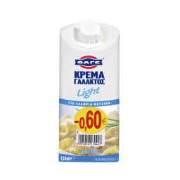 Κρέμα Γάλακτος Light 0.6E Φθηνότερα  330 ml
