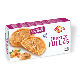 Μπισκότα Cookies Full 45 Φυστικοβούτυρο 150g