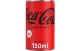 Αναψυκτικό Cola Zero Κουτί 150ml