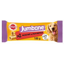 Snack Σκύλωv Jumbone Medium Μοσχάρι & Πουλερικά 2 Τεμάχια