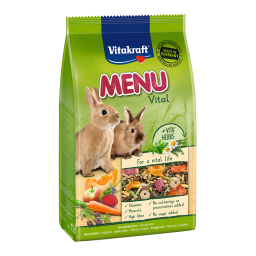 Τροφή Κουνελιών Menu Vital 500g