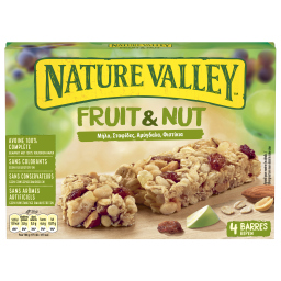 Μπάρες Δημητριακών Fruit & Nut Μήλο Σταφίδα 4x30g