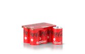 Αναψυκτικό Cola Zero Κουτί 6 X 150ml
