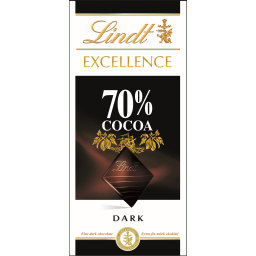 Μαύρη Σοκολάτα Excellence 70% Κακάο 100gr