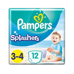 Πάνες βρακάκι Μαγιό Μωρού Splashers Νο3-4 6-11kg 12 Τεμάχια