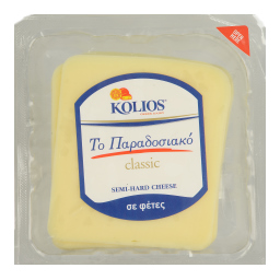 Τυρί Ημίσκληρο Παραδοσιακό Φέτες 200gr