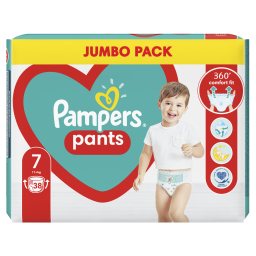 Πάνες Βρακάκι Μωρού Pants Νο7 17kg+ Jumbo Pack 38 Τεμάχια