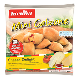 Πιτάκια Κατεψυγμένα Mini Calzone Cheese Delight 450gr