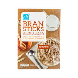 Δημητριακά Bran Sticks 375gr