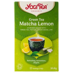 Τσάι Πράσινο Βιολογικό Matcha Lemon 17x1.8g