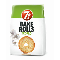 Σνακ Bake Rolls Σκόρδο 150g