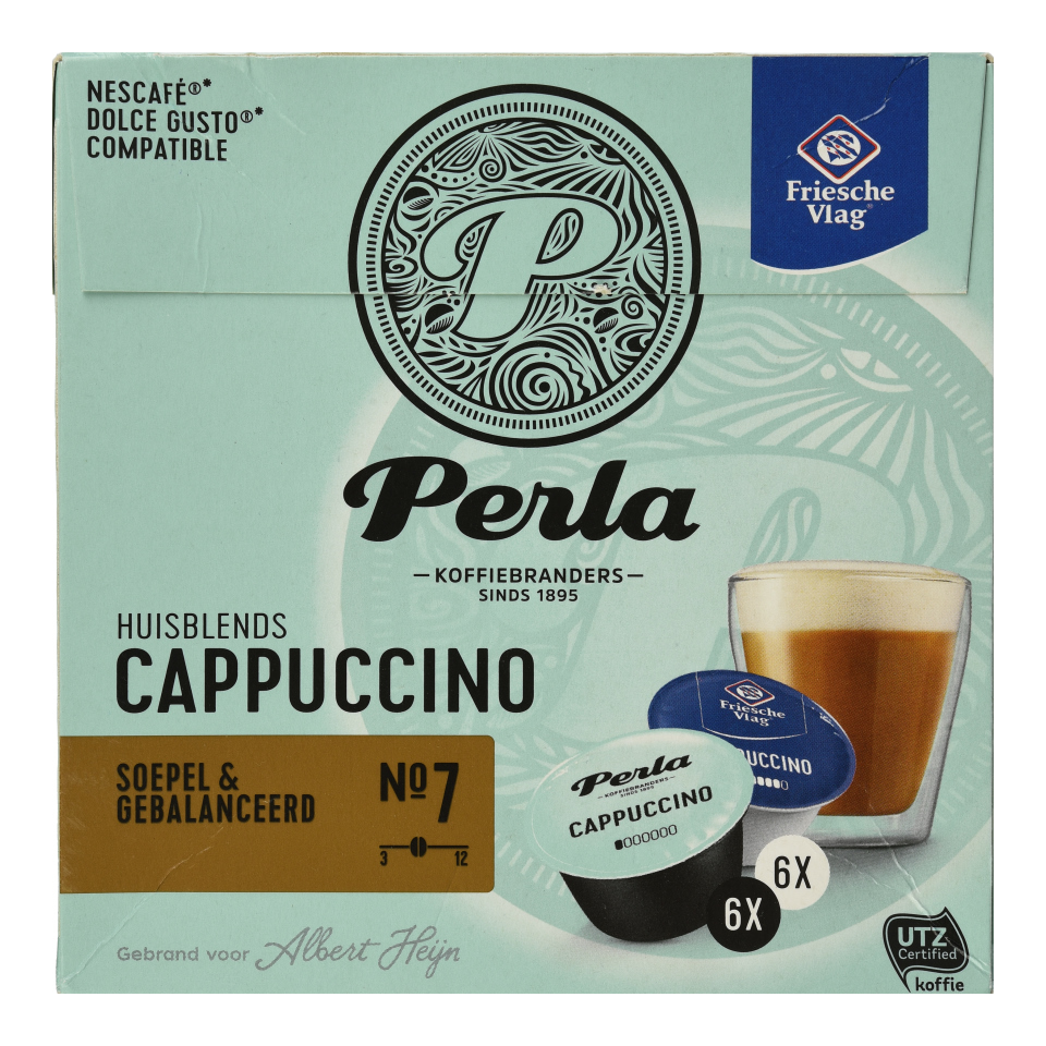 PERLA BEVERAGES Κάψουλες Καφέ Perla Dolce Gusto Cappuccino 120g
