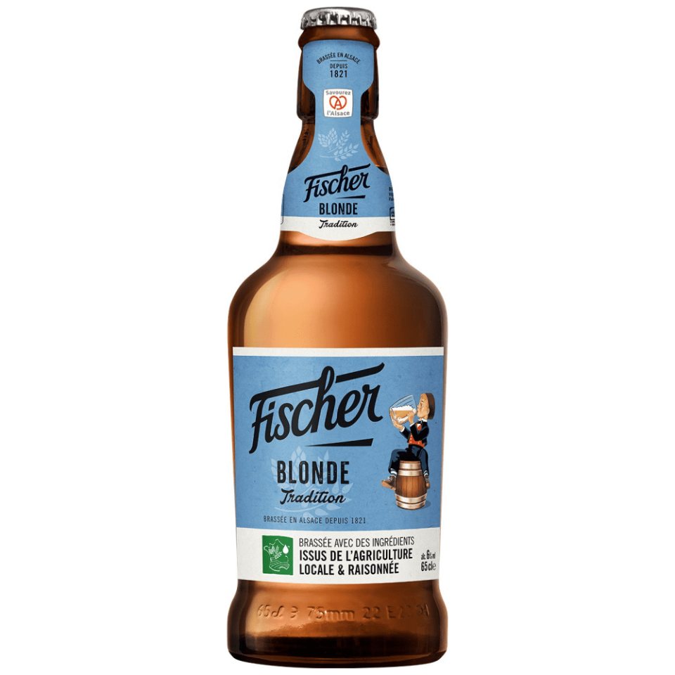 FISCHER Μπύρα Φιάλη Γαλλική 650ml