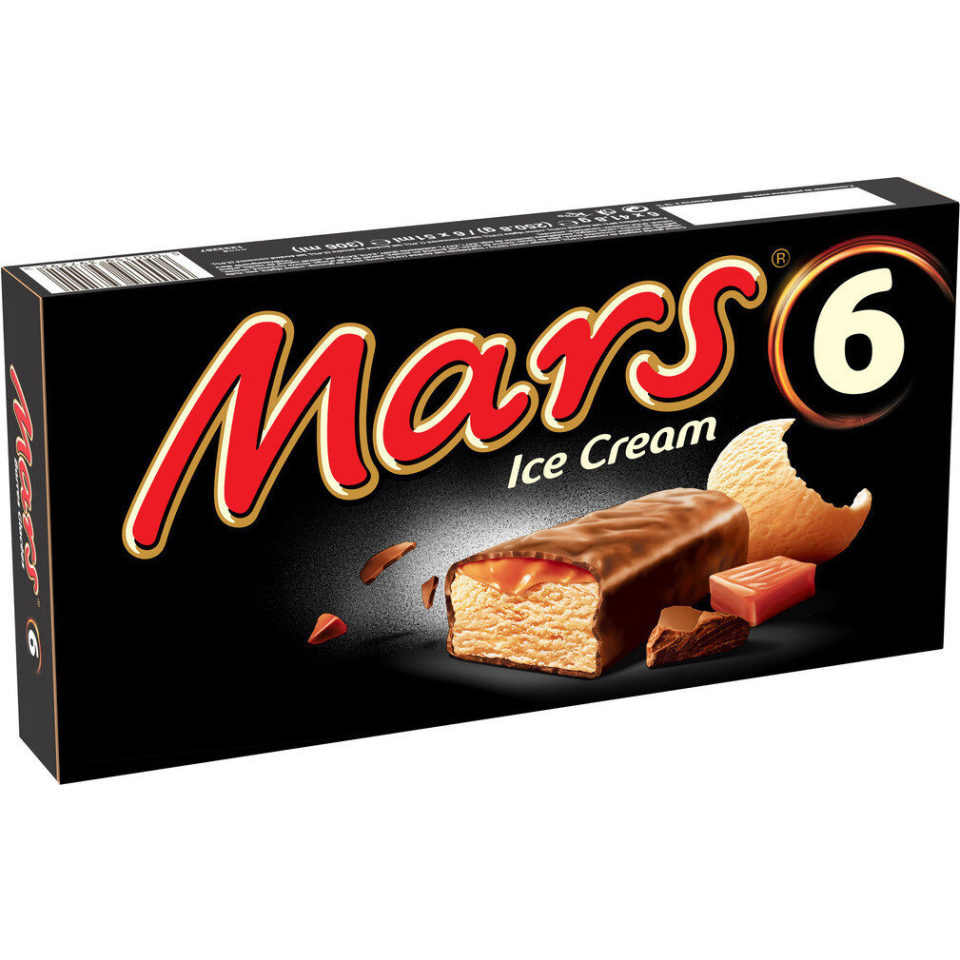 MARS Παγωτό Mars 6x41.8g