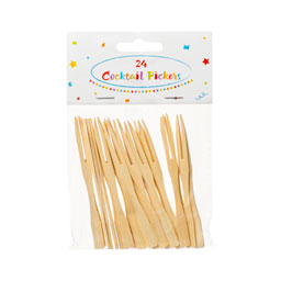 PARTY PICKS ΠΗΡΟΥΝΙ BAMBOO  24 ΤΕΜ
