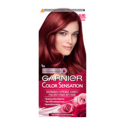Βαφή Μαλλιών Color 6.60 Ξανθό Σκούρο Έντονο Κόκκινο
