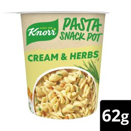 Ζυμαρικά Cream & Herbs Pasta Snack Pot 62g