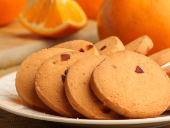 Μπισκότα με άρωμα πορτοκαλιού